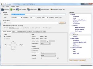 Handbrake - video zu apple konvertieren